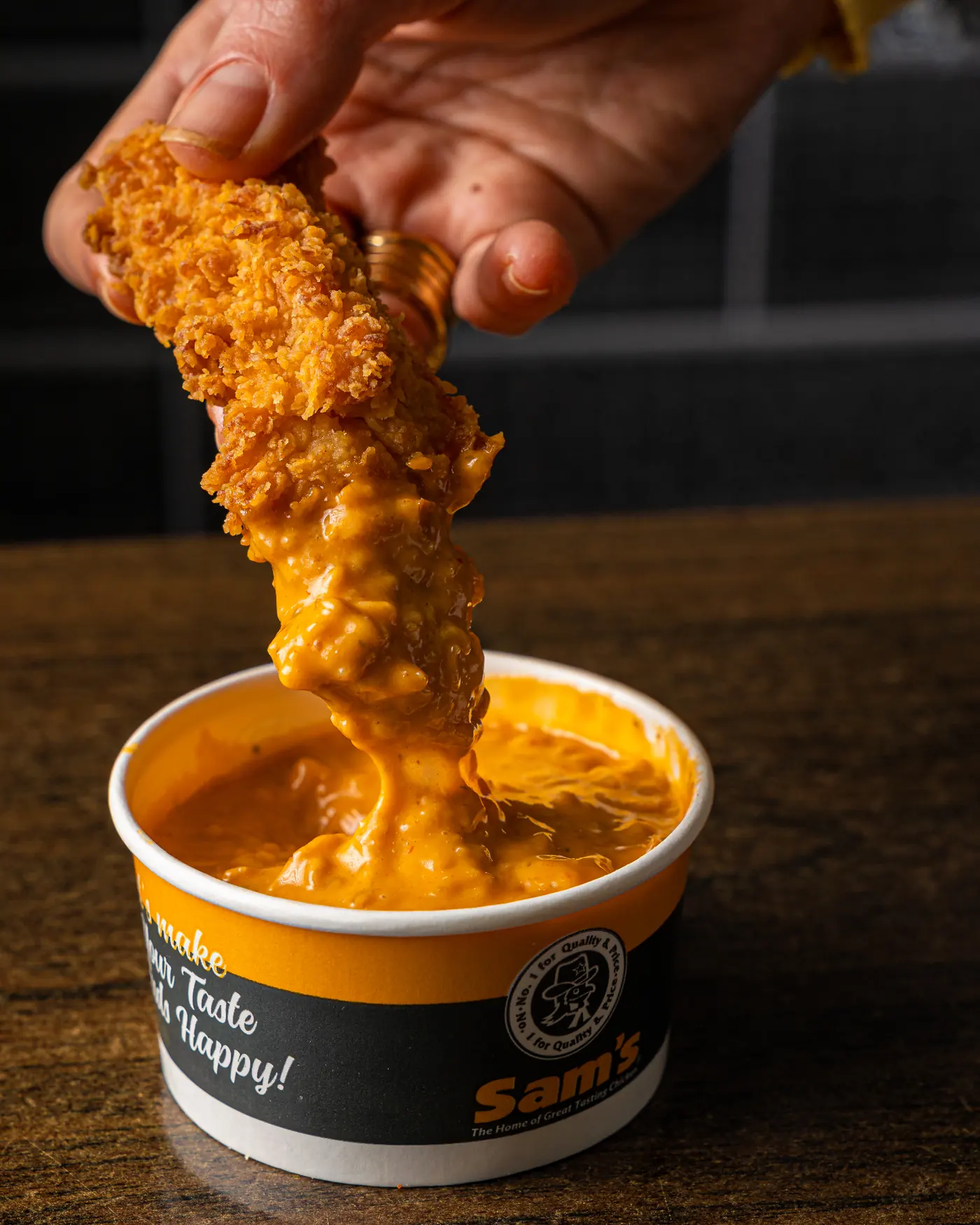 Sam's Chicken 2.2M views in one campaign for Sam's Chicken.