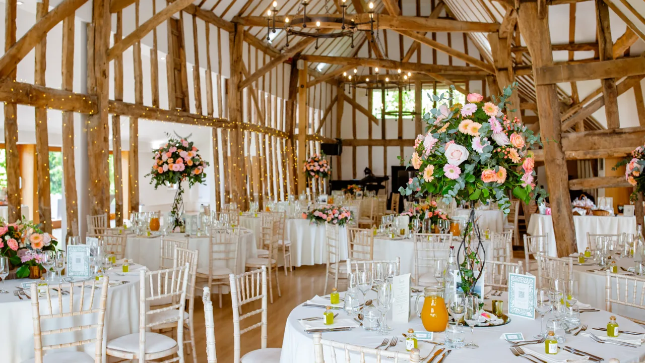 Colville Hall Wedding leads up 91% in one month.